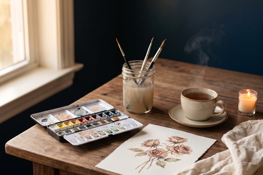 Aquarell & Tee