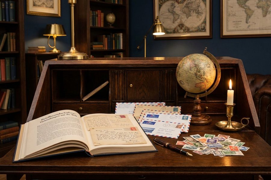 Buchvorstellung- Brieffreundschaften weltweit