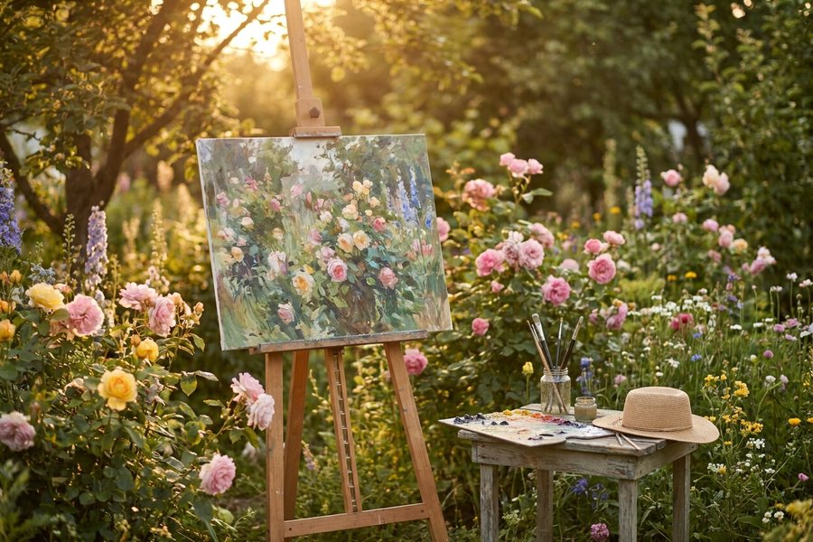 Monet im Garten